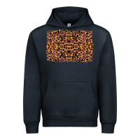 Navy leopard glitter background Urban Hoodie - RanaPortraitStore