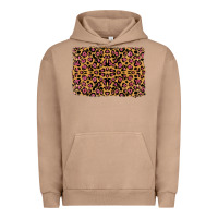 Pigment Burro leopard glitter background Urban Hoodie - RanaPortraitStore