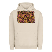 Pigment French Oak leopard glitter background Urban Hoodie - RanaPortraitStore