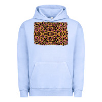 Pigment Grape Ice leopard glitter background Urban Hoodie - RanaPortraitStore