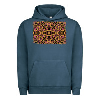 Pigment Midnight Navy leopard glitter background Urban Hoodie - RanaPortraitStore