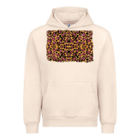 Sandshell leopard glitter background Urban Hoodie - RanaPortraitStore