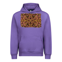 Tulip leopard glitter background Urban Hoodie - RanaPortraitStore