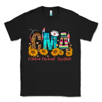 Black CMA Certified Medical Assistant Classic Tee - FaDigitalArtStudio