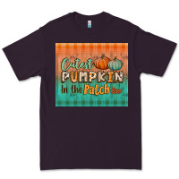 Plum cutest pumpkin in the patch tumbler Premium Tee - BundleAndBundleShop