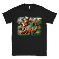 Black game day  lightning football Classic Tee - BarkalooDesign