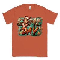 Copper game day  lightning football Classic Tee - BarkalooDesign