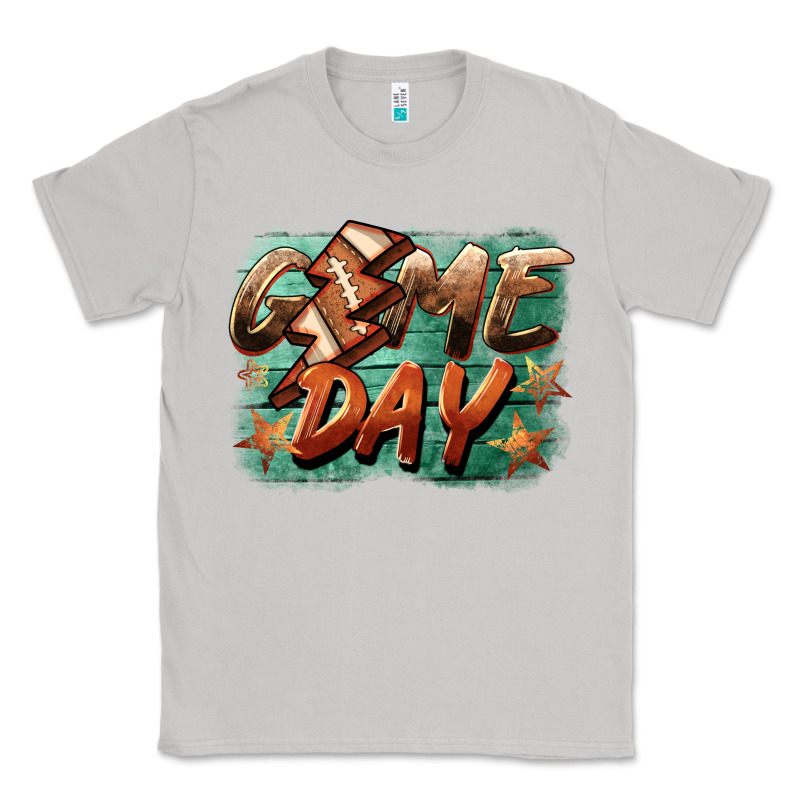 Game Day  Lightning Football Classic Tee by BarkalooDesign | Teevron