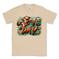 Mushroom game day  lightning football Classic Tee - BarkalooDesign
