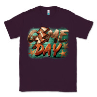 Plum game day  lightning football Classic Tee - BarkalooDesign