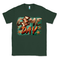 Sports Green game day  lightning football Classic Tee - BarkalooDesign