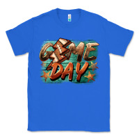 True Royal game day  lightning football Classic Tee - BarkalooDesign