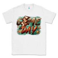 White game day  lightning football Classic Tee - BarkalooDesign
