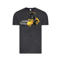 Vintage Black Drum Roller Vintage Tee - LillyAllenDesigns