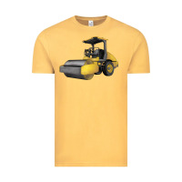 Vintage Mustard Drum Roller Vintage Tee - LillyAllenDesigns