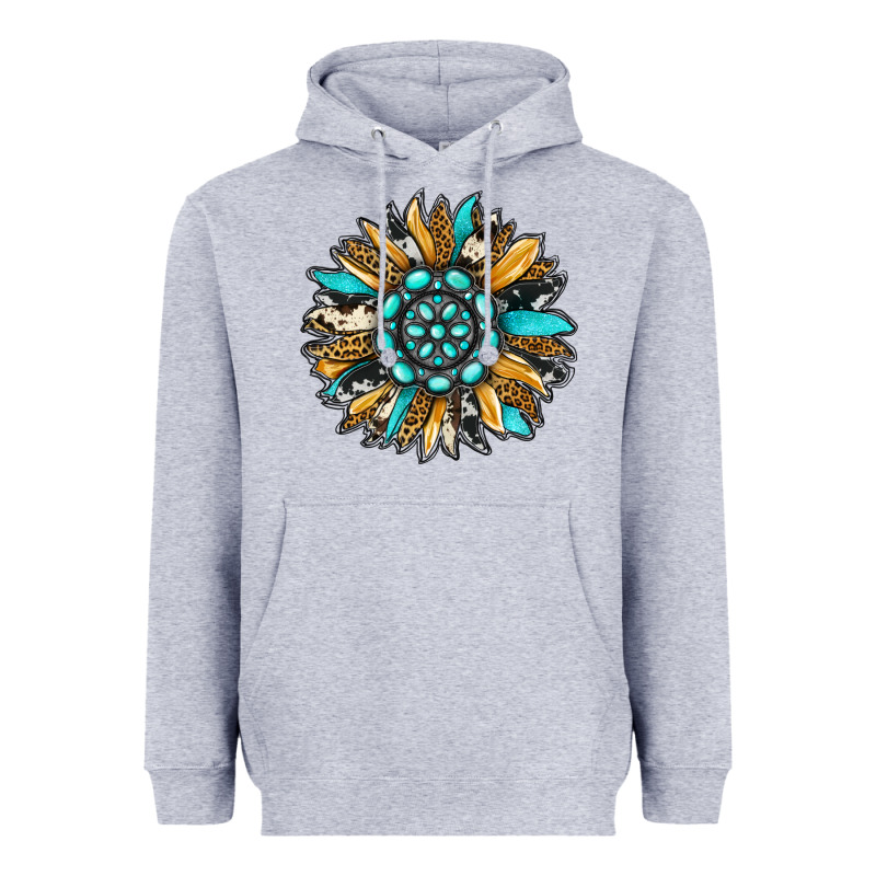 Gemstone Sunflower Heavyweight Hoodie by RanaPortraitStore | Teevron