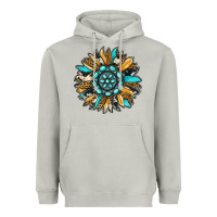 Moon Dust gemstone sunflower Heavyweight Hoodie - RanaPortraitStore
