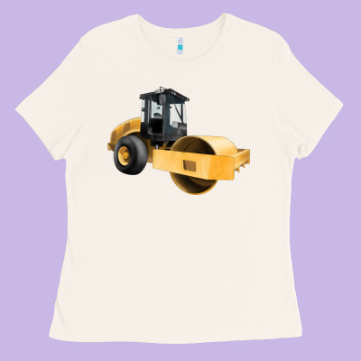 Compactor Illustrations Ladies Tee Designed By Lillyallendesigns