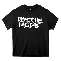 Black depeche mode Heavy Core Tee - artisFamous