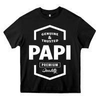 Black Papi Genuine Heavy Core Tee - artisFamous