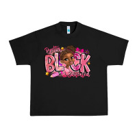 Black Pretty Black Educated Urban Heavy Tee - CowhideDigitalArt
