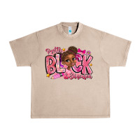 French Oak Pretty Black Educated Urban Heavy Tee - CowhideDigitalArt