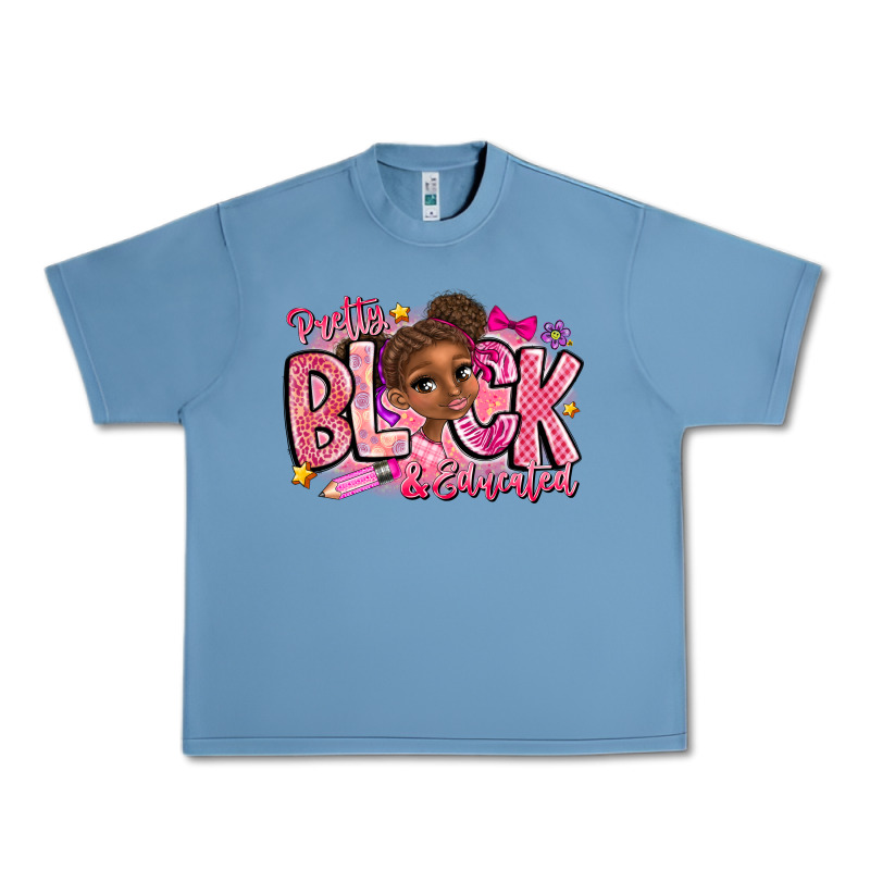Pretty Black Educated Urban Heavy Tee by CowhideDigitalArt | Teevron