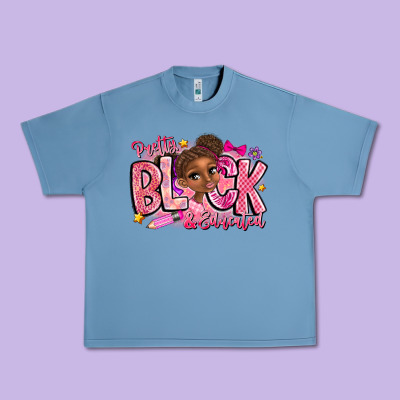 Pretty Black Educated Urban Heavy Tee Designed By Cowhidedigitalart