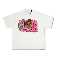 Pistachio Pretty Black Educated Urban Heavy Tee - CowhideDigitalArt