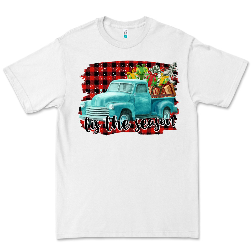 Tis The Season Christmas Truck Premium Tee by FaDigitalArtStudio | Teevron