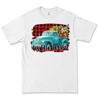 White Tis The Season Christmas Truck Premium Tee - FaDigitalArtStudio