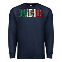Navy Mexican Flag Padre Premium Sweatshirt - Jasminsmagicworld