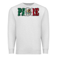 Oatmeal Heather Mexican Flag Padre Premium Sweatshirt - Jasminsmagicworld