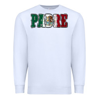 White Mexican Flag Padre Premium Sweatshirt - Jasminsmagicworld