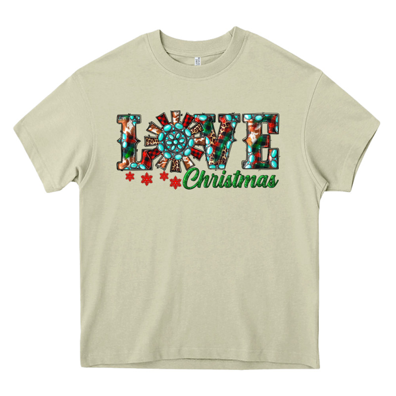 Christmas Love Windmill Heavy Core Tee by RanaPortraitStore | Teevron
