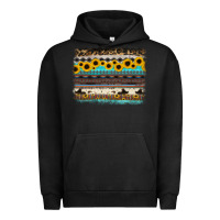 Pigment Black sunflower aztec serape cowhide background Urban Hoodie - RanaPortraitStore