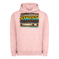 Pigment Salmon sunflower aztec serape cowhide background Urban Hoodie - RanaPortraitStore