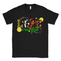 Black mardi gras love crawfish Classic Tee - FaDigitalArtStudio