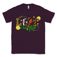 Plum mardi gras love crawfish Classic Tee - FaDigitalArtStudio