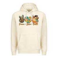 Tofu peace love fall Premium Hoodie - BarkalooDesign