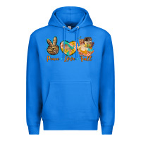 True Royal peace love fall Premium Hoodie - BarkalooDesign
