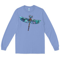 Colony Blue Blue Dragonfly Long Sleeve Tee - LillyAllenDesigns