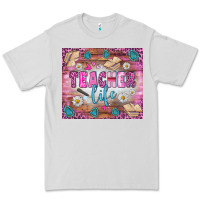 Dove Grey teacher life tumbler Premium Tee - BundleAndBundleShop