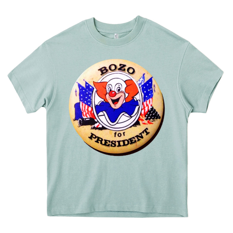 Bozo For President Heavy Core Tee by artisFamous | Teevron