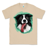 Mushroom border collie Classic Tee - Jasminsmagicworld