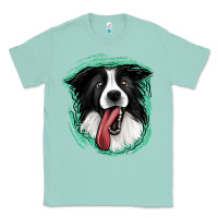 Seafoam border collie Classic Tee - Jasminsmagicworld