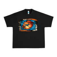 Black Basketball Lips Urban Heavy Tee - Jasminsmagicworld