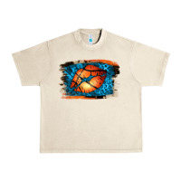 Sandshell Basketball Lips Urban Heavy Tee - Jasminsmagicworld