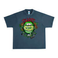 Midnight Navy summer time Urban Heavy Tee - CowhideDigitalArt