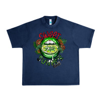 Navy summer time Urban Heavy Tee - CowhideDigitalArt